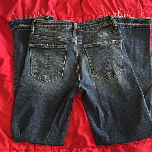 Risen Jeans Distressed Straight Jeans - Picture 2 of 3